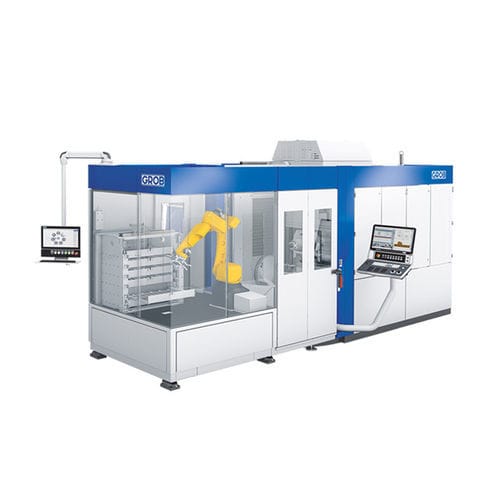 Cellule robotisée d'usinage - GRC-R12 - GROB-WERKE - pour centre d'usinage