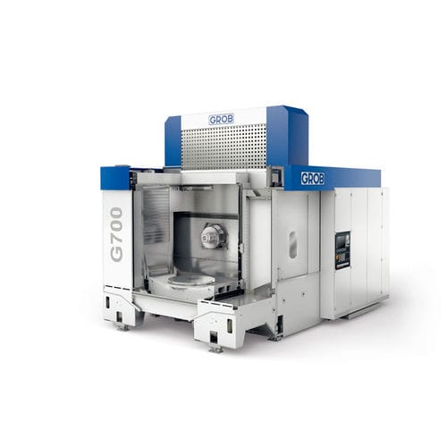 Centre d'usinage CNC 3 axes - G700 - GROB-WERKE - horizontal / pour aluminium / à table rotative inclinable