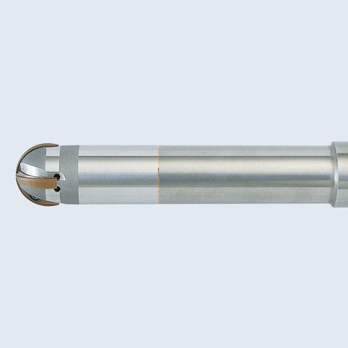 Fraise à bout hémisphérique - ABP4F series - MOLDINO Tool Engineering Europe GmbH - à plaquettes / de semi-finition / à grande vitesse
