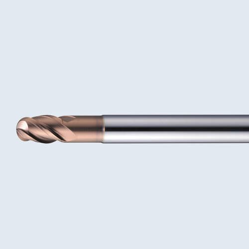 Fraise à bout hémisphérique - EHHBE-TH3 - MOLDINO Tool Engineering Europe GmbH - en bout / monobloc / d'ébauche