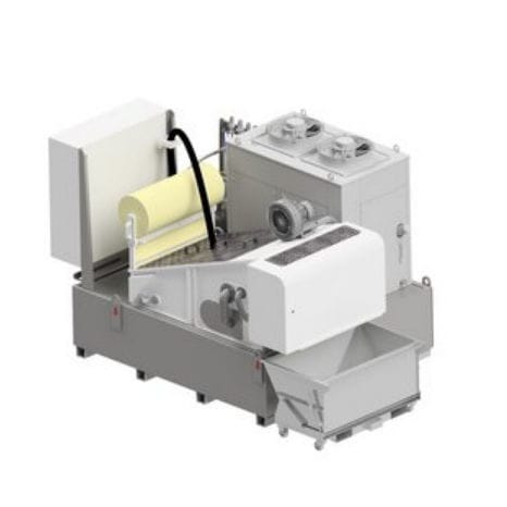 Unité de filtration à bande - HSF SV series - HOFFMANN APPARATE - d'huile / pour rectifieuse / compacte