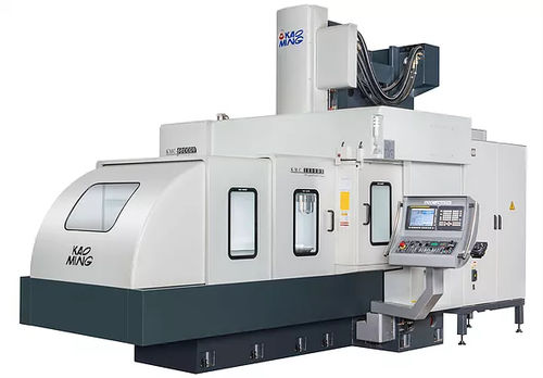 Centre d'usinage CNC 3 axes - KMC-DV series - KAO MING - vertical / pour matières plastiques / à double colonne