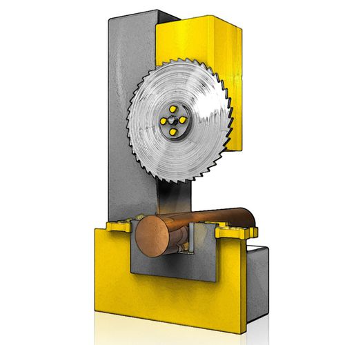 Scie à tronçonner - KSA 710 Cu, KSA 1010 Cu - LINSINGER - verticale / pour métaux non ferreux / automatique