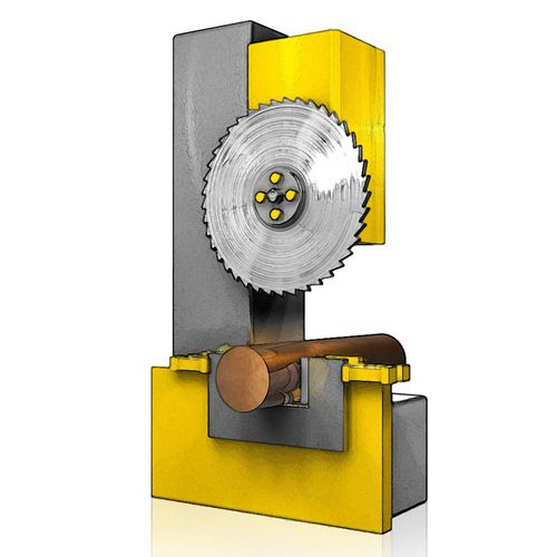 Scie à tronçonner - KSS 1250 Cu - LINSINGER - pour métaux non ferreux / automatique