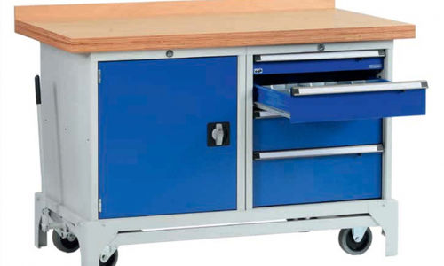 Établi mobile - FMW series - LOKOMA - en bois
