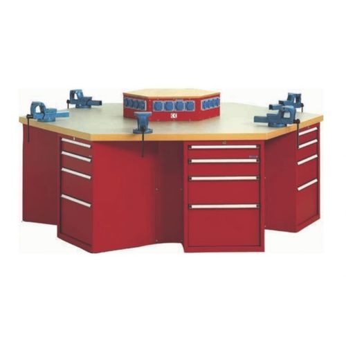 Établi en bois - GWB - LOKOMA - pour assemblage / à tiroir