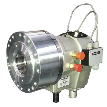Vérin hydraulique - PHS Series - PRAGATI - rotatif / pour mandrin / pour tour