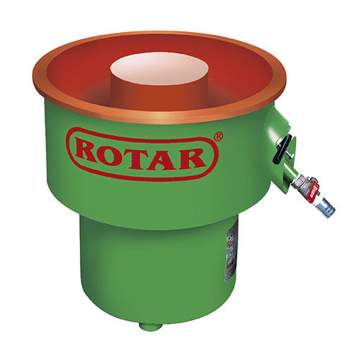Machine de tribofinition centrifuge à tonneaux - VBU(30-80L) series - ROTAR - pour barres en fer