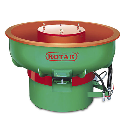 Machine de tribofinition centrifuge à tonneaux - VBU(150-1500L) series - ROTAR - pour barres en fer
