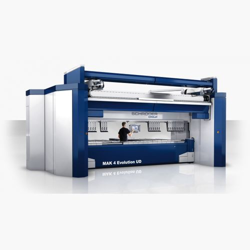 Plieuse à tablier de tôle - MAK 4 Evolution UD - Schröder Group - électrique / automatique