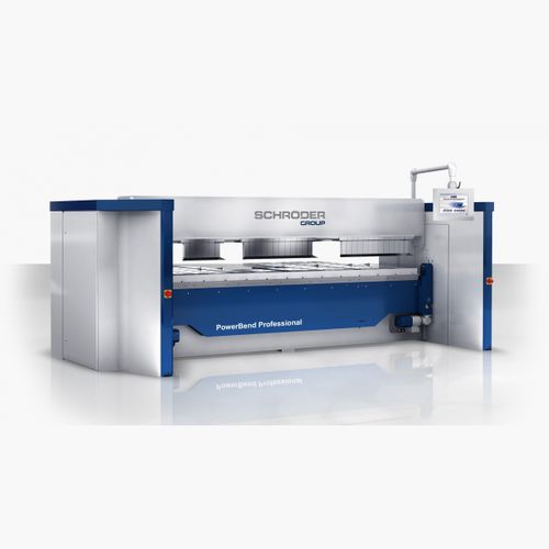 Plieuse à tablier de tôle - PowerBend Professional - Schröder Group - hydraulique / CNC / de grande dimension
