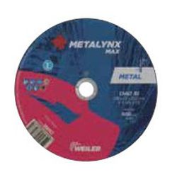 Disque à tronçonner de métal - 388467 - Weiler Abrasives - en acier / pour meuleuse manuelle / fin