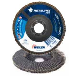 Disque à lamelle pour acier inoxydable - 388823 - Weiler Abrasives - de finition / à revêtement en zirconium