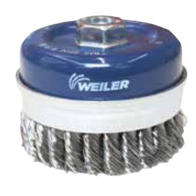 Brosse en coupe - 386110 - Weiler Abrasives - de nettoyage / en acier / en acier inoxydable