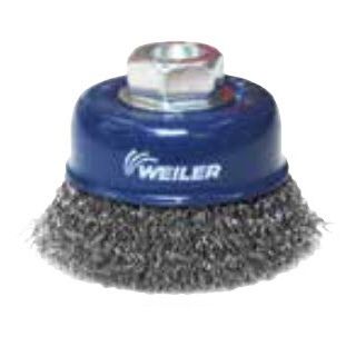 Brosse en coupe - 386100 - Weiler Abrasives - de nettoyage / en acier / en acier inoxydable