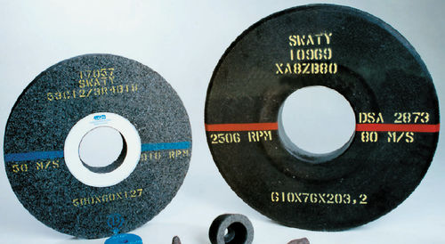 Meule d'ébarbage - CENTROMASKIN - Weiler Abrasives - cylindrique / CBN à liant résine