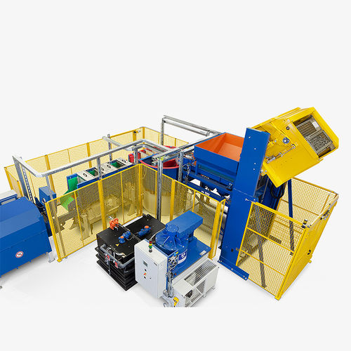 Cloison de protection de machine - Walther Trowal GmbH&Co.KG - grillagée