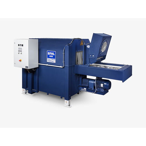 Système de séchage rotatif - BF-HL series - Walther Trowal GmbH&Co.KG - à air chaud / en inox / avec convoyeur à bande