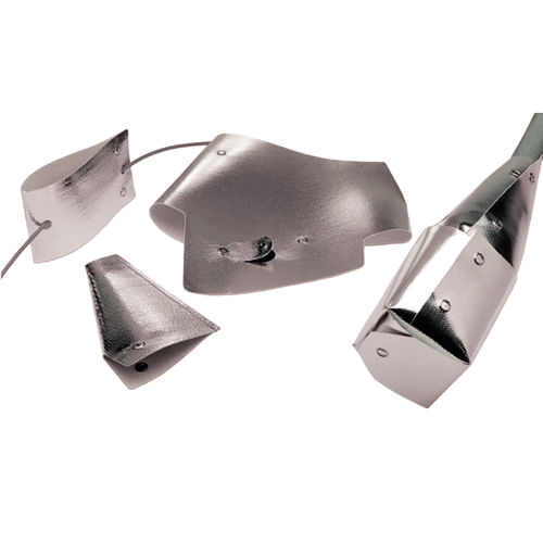 Gaine de protection thermique - SAM 500 - Sertim - Zipper Technik - plate / de câbles électriques / en silicone