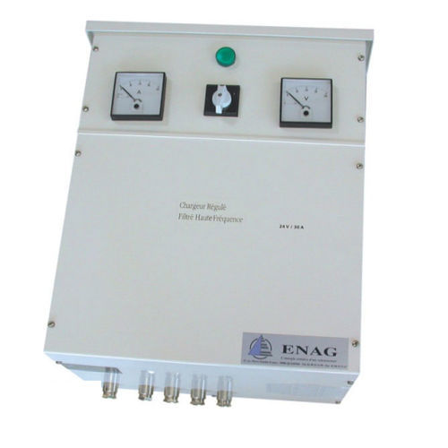 Chargeur de batterie pour applications marines - CDTV series - ENAG - à pose murale / plomb / Ni-Cd