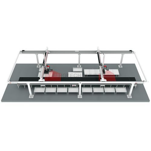 Palettiseur robotisé - Farley Laserlab - à portique / pour station de travail / contrôlé par ordinateur