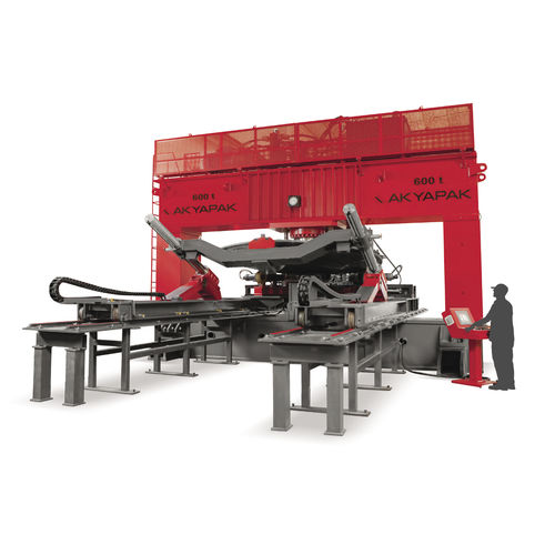 Presse hydraulique - BMB-P 600 - AKYAPAK MAKINA SAN TIC - de formage / pour l'industrie agroalimentaire