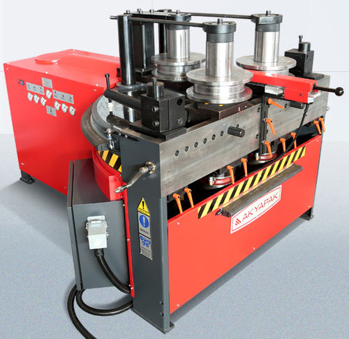 Cintreuse hydraulique - APK 105 - AKYAPAK MAKINA SAN TIC - de tubes / de profilés / à 3 galets moteurs