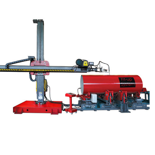Vireur de soudure à rouleaux - Fit Up - AKYAPAK MAKINA SAN TIC - réglable