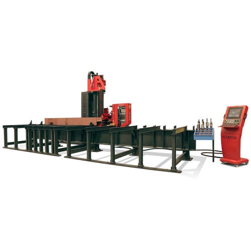 Ligne de perçage CNC - Meteor 1200 - AKYAPAK MAKINA SAN TIC - pour profilés / pour poutre / laser