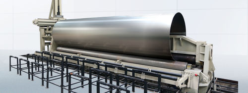 Rouleuse à 4 rouleaux - AHS-T 10500 - AKYAPAK MAKINA SAN TIC - hydraulique / CNC