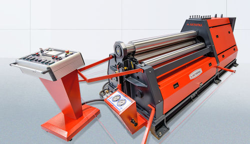 Rouleuse à 4 rouleaux - AHS 15/08 - AKYAPAK MAKINA SAN TIC - hydraulique / CNC