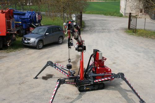 Grue sur chenilles - 350-E4 Spider, 350-E3 spider - kegiom lifting s.n.c. - télescopique / de levage