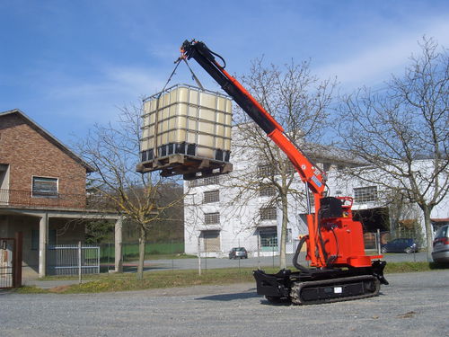 Grue sur chenilles - 350-E4 Plus - kegiom lifting s.n.c. - télescopique / pour chantier / de levage