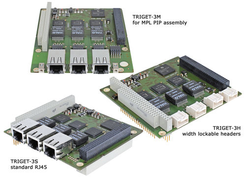 Carte d'E/S PC/104 - Rugged Triple Gigabit Ethernet card | TRIGET - MPL