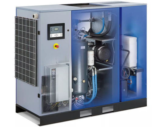 Compresseur à vis - DRB 35 - 50 HP IVR series - Ceccato Aria Compressa - d'air / électrique / stationnaire