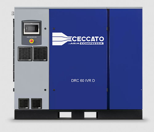 Compresseur à vis - DRC 40 - 60 HP IVR series - Ceccato Aria Compressa - d'air / électrique / stationnaire