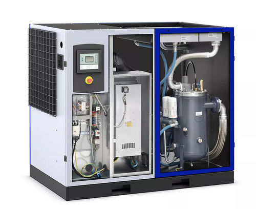 Compresseur à vis - DRE 100 - 150 HP IVR series - Ceccato Aria Compressa - d'air / électrique / stationnaire