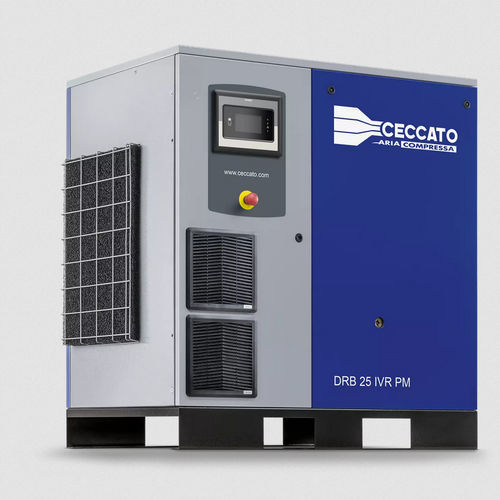Compresseur à vis - DRB 20 - 30 HP IVR PM series - Ceccato Aria Compressa - d'air / à moteur électrique / stationnaire