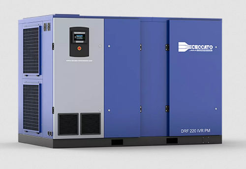 Compresseur à vis - DRF 150-200 HP IVR PM series - Ceccato Aria Compressa - d'air / à moteur électrique / stationnaire