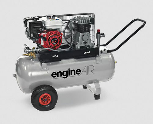 Compresseur à piston - EngineAIR, BIengineAIR - Ceccato Aria Compressa - d'air / à moteur électrique / sur roulette