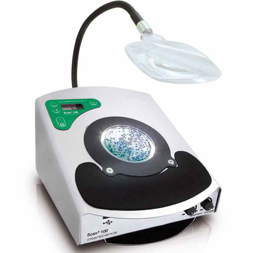 Compteur de colonies numérique - Scan® 100 - Interscience - optique / manuel / à contact