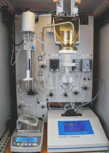 Analyseur de solides - SCHMIDT + HAENSCH - pour cendres / de laboratoire / de conductivité