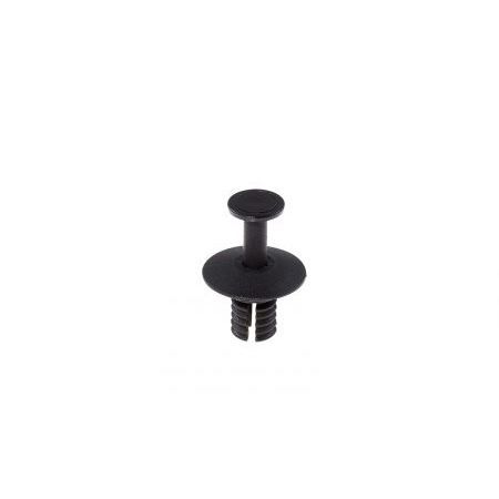Rivet à tête ronde - Lisi Automotive - en plastique / noir