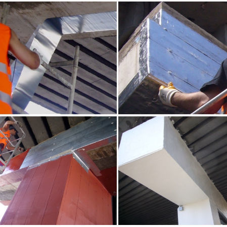 Ruban pour protection cathodique - ZLA - Metalnastri - en zinc / pour structure en béton armé / laminaire