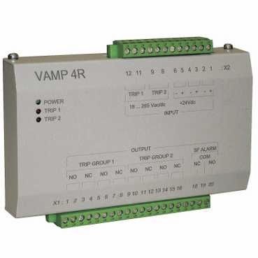 Relais de protection d'arc électrique - VAMP 4R  - Vamp - à montage sur panneau