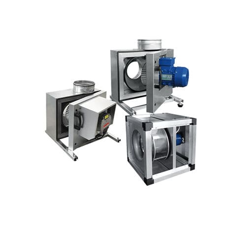 Ventilateur silencieux - EC - Geovent - haute température / IP54 / centrifuge