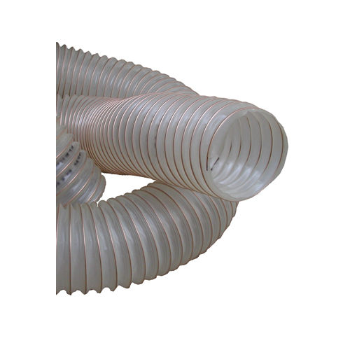 Tuyau flexible de poussière - GeoFlex PUR  - Geovent - en PUR / pour aspiration de fumée / ATEX