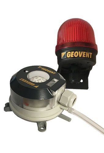 Contrôleur de pression pour HVAC - GeoGuard - Geovent - faible pression / ajustable / différentiel