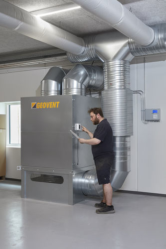 Centrale de traitement d'air de toit - GRTU 3800+ - Geovent - pour grands volumes d'air / industrielle / avec récupération de chaleur