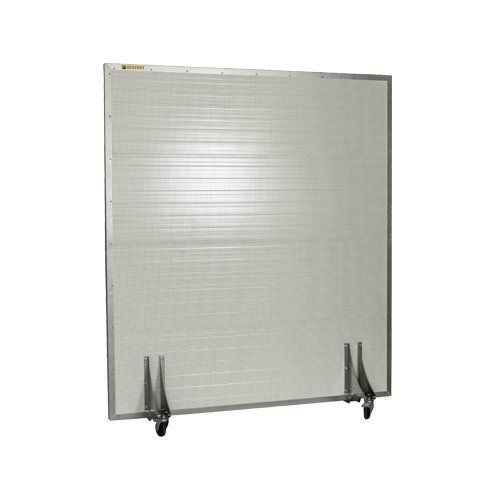Panneau sandwich âme en laine de roche - Geovent - face en aluminium / pour mur / pour mur de clôture